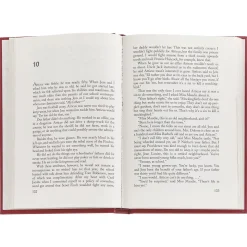 To Kill a Mockingbird Personalized Red Leather-Bound Book