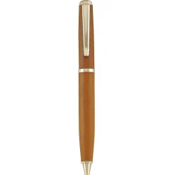 Traditional Leather Wrapped Tan Pen