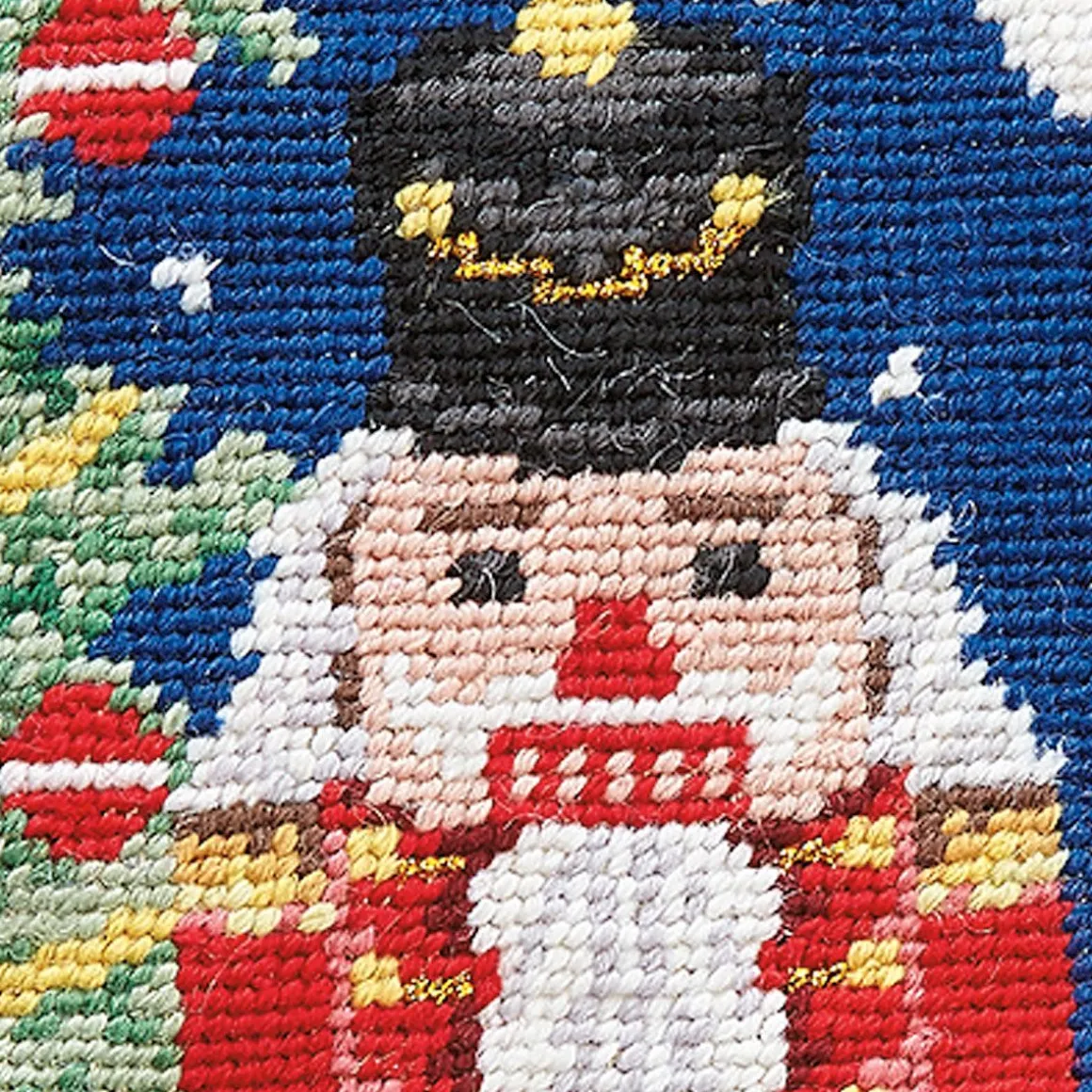 Train Heirloom Needlepoint Personalized Christmas Stocking