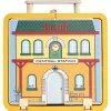 Train Station Personalized Suitcase by Jack Rabbit Creations