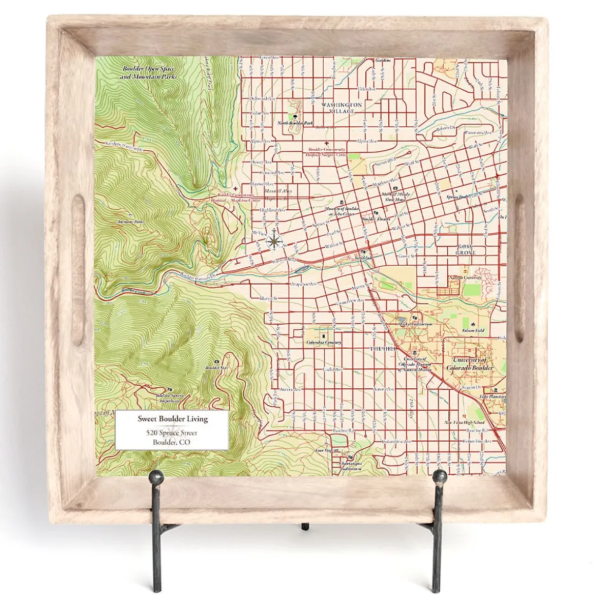 Tray Display Easel
