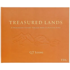 Treasured Lands Personalized Tan Leather-Bound Book
