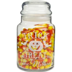 Trick or Treat Personalized Treat Jars