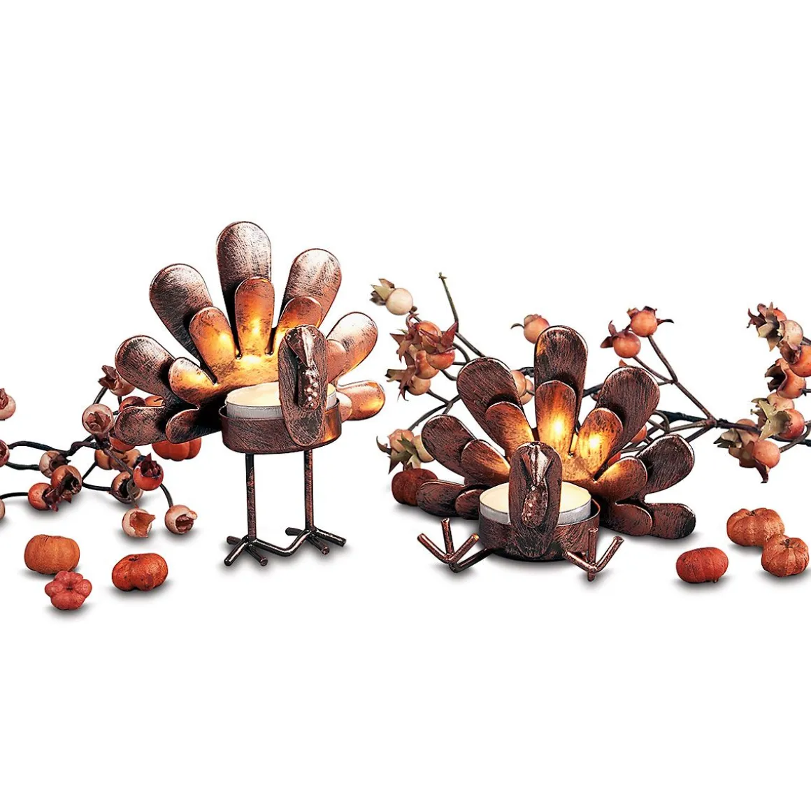 Turkey Tealight Holders