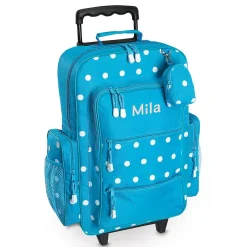 Turquoise Polka Dot 21