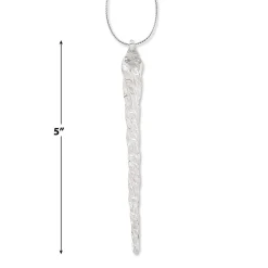 Twinkle™ Glass Icicle Ornaments