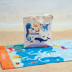 Under the Sea Personalized Towel