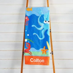 Under the Sea Personalized Towel