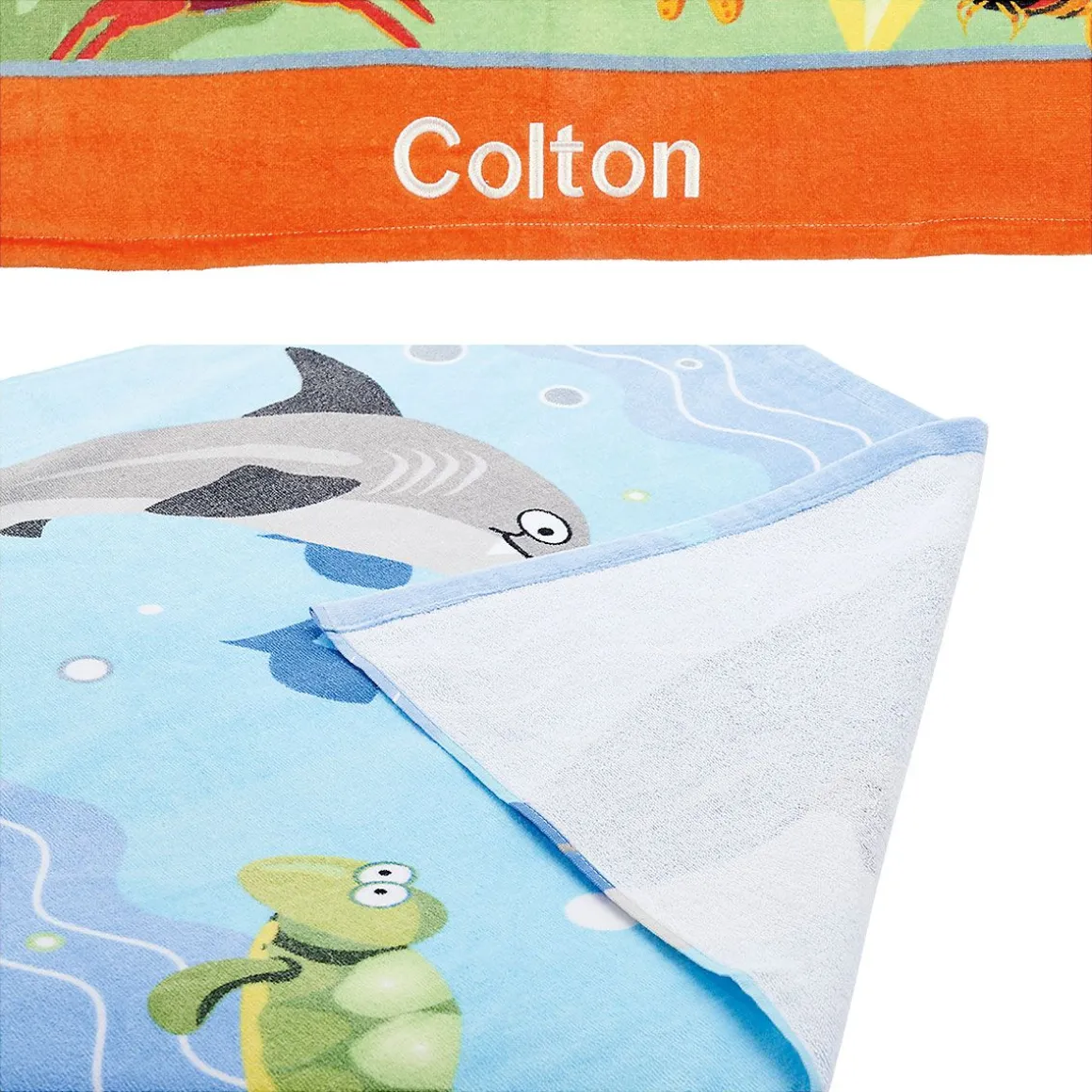 Under the Sea Personalized Towel