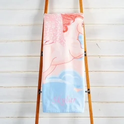 Unicorn Castle Personalized Towel