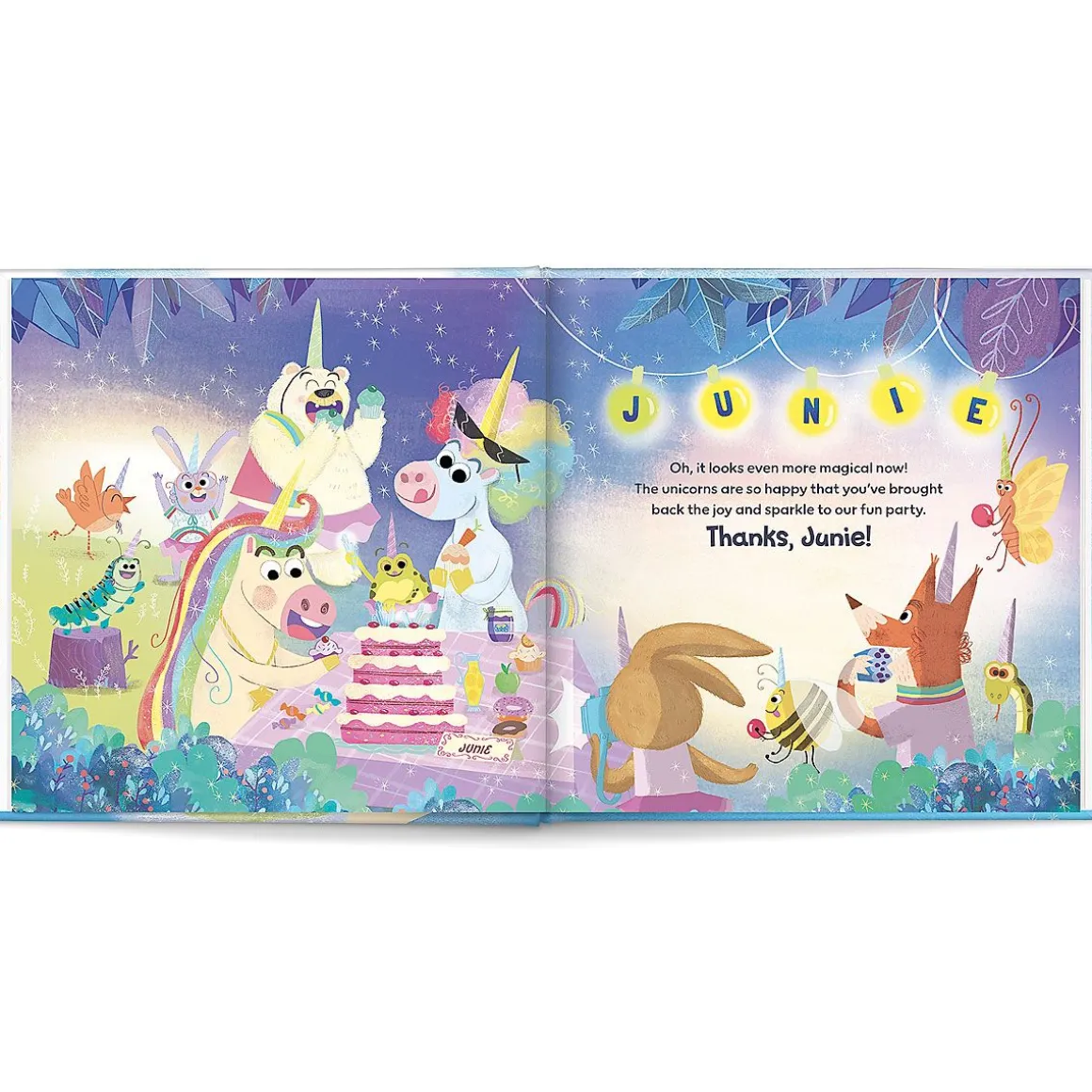 Unicorn Dance Party Personalized Storybook Gift Set