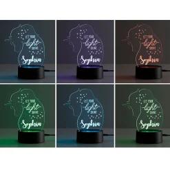 Unicorn LED Personalized Acrylic Nightlight