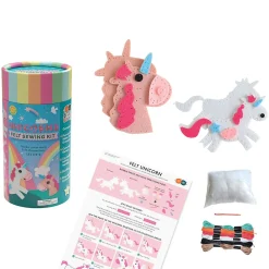 Unicorn Sewing Kit in a Tube