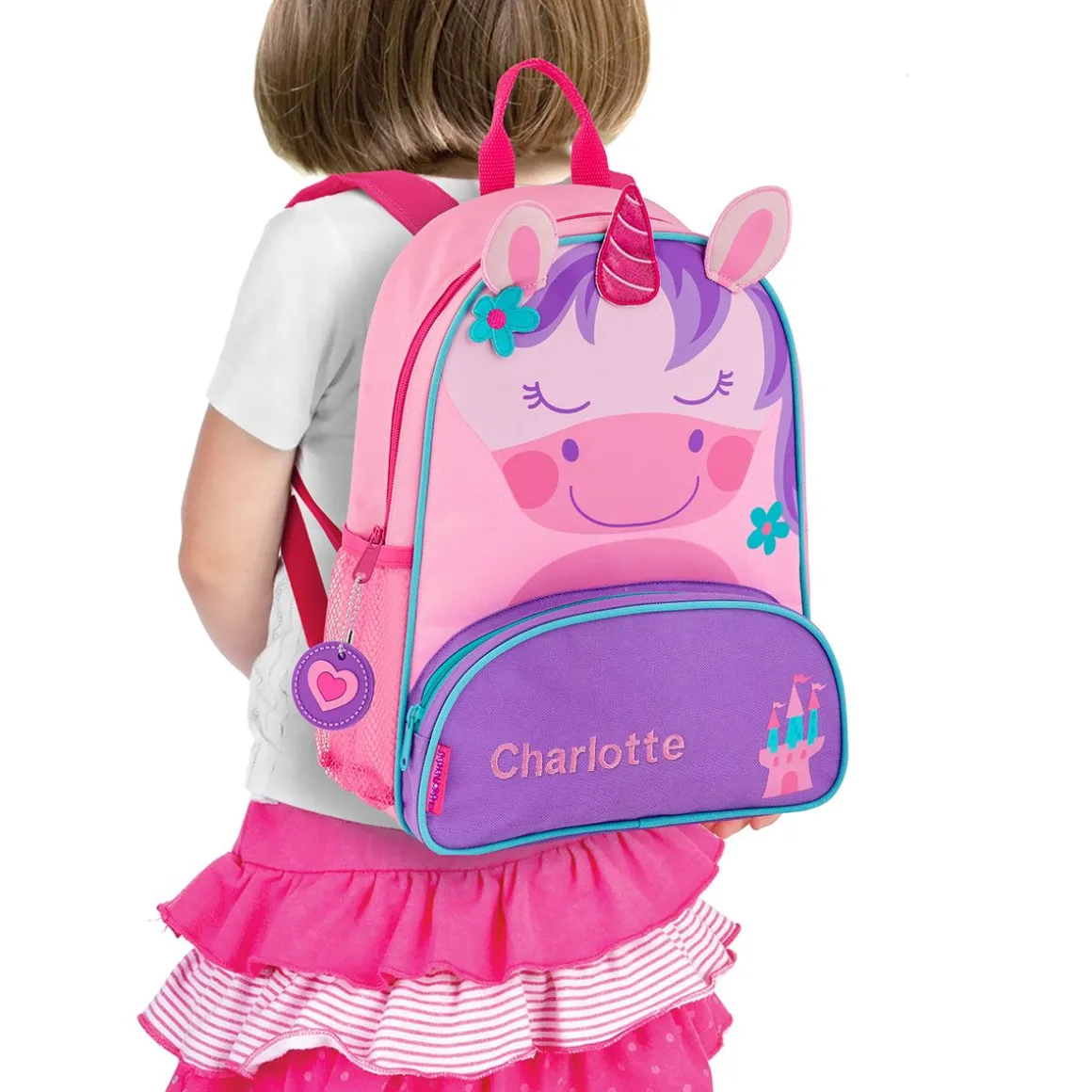 Unicorn Sidekick Personalized Backpack by Stephen Joseph®