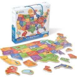 USA Magnetic Map Puzzle