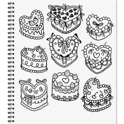Valentine's Day Color & Frame Book
