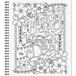 Valentine's Day Color & Frame Book