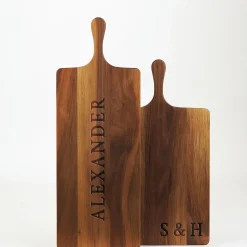 Walnut Personalized Charcuterie Wide Board