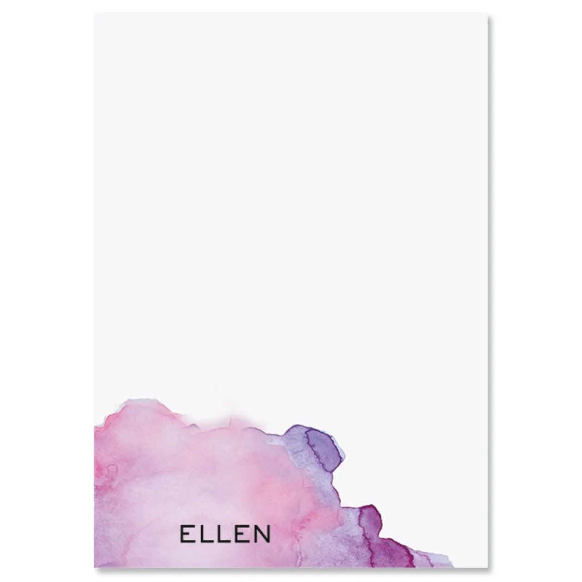 Watercolor Mark Notepads
