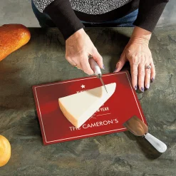 We Wish You Personalized Glass Cutting Board