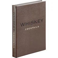 Whiskey Cocktails Personalized Leather Book