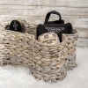 White Hyacinth Toy Bone Bin