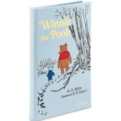 Winnie the Pooh Personalized Leather Book