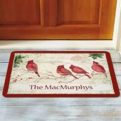 Winter Wonders Personalized Doormat