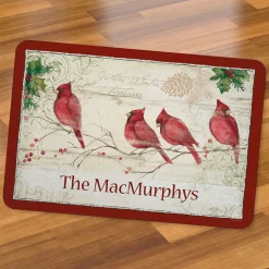 Winter Wonders Personalized Doormat