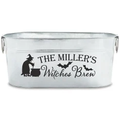 Witches Brew Personalized Beverage Tub