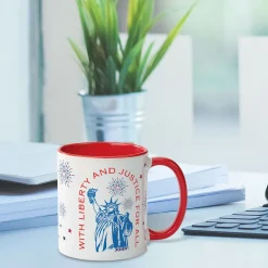 With Liberty and Justice for All Personalized Mug