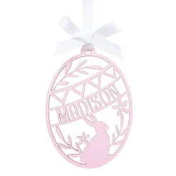 Wood Easter Egg Personalized Ornament