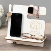 Wooden Desk Personalized Organizer