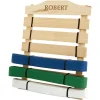 Wooden Personalized Martial Arts Belt Rack