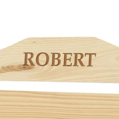 Wooden Personalized Martial Arts Belt Rack