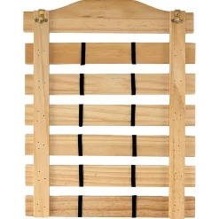 Wooden Personalized Martial Arts Belt Rack