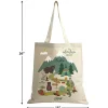 Woodland Animals Personalized Canvas Tote