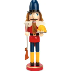 Wood Thanksgiving Nutcracker