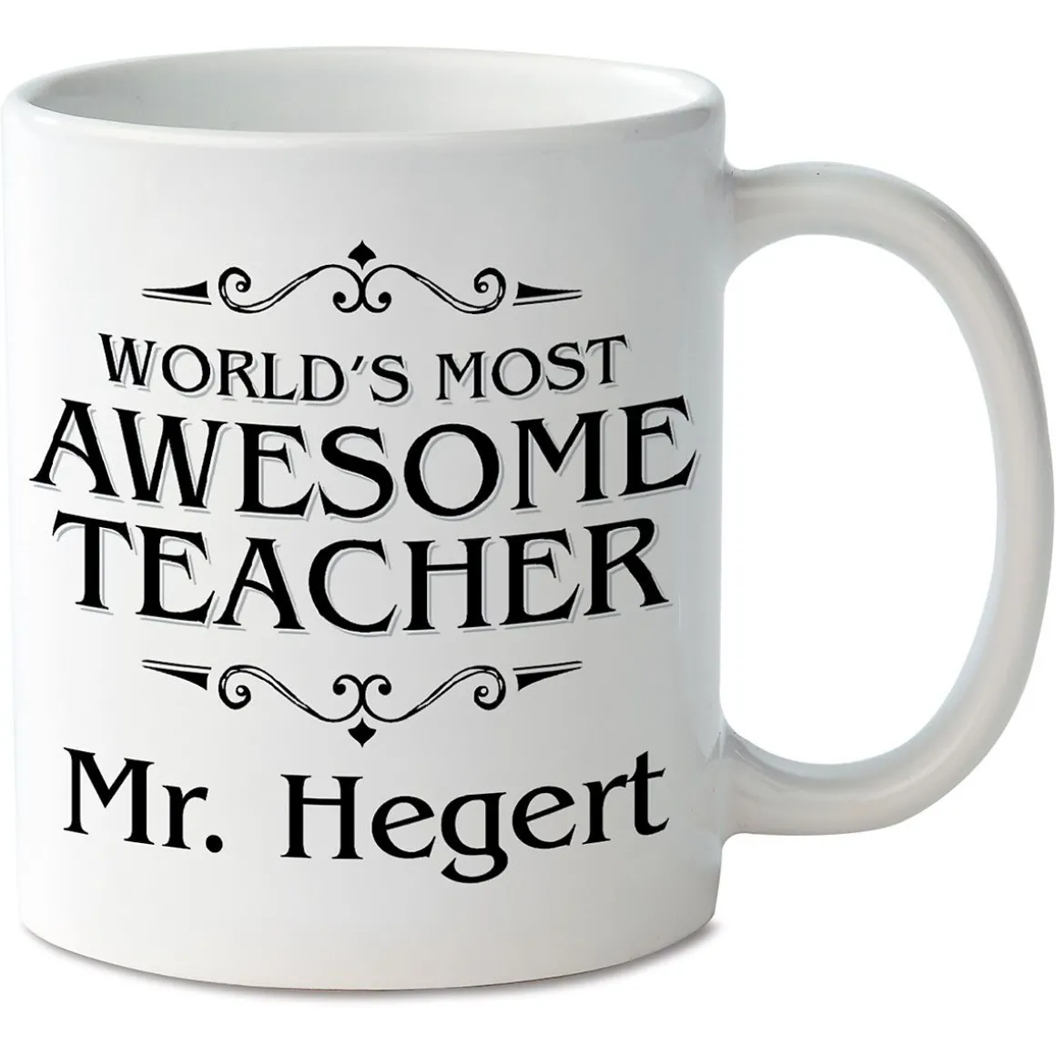 World's Most Awesome Teacher Mug