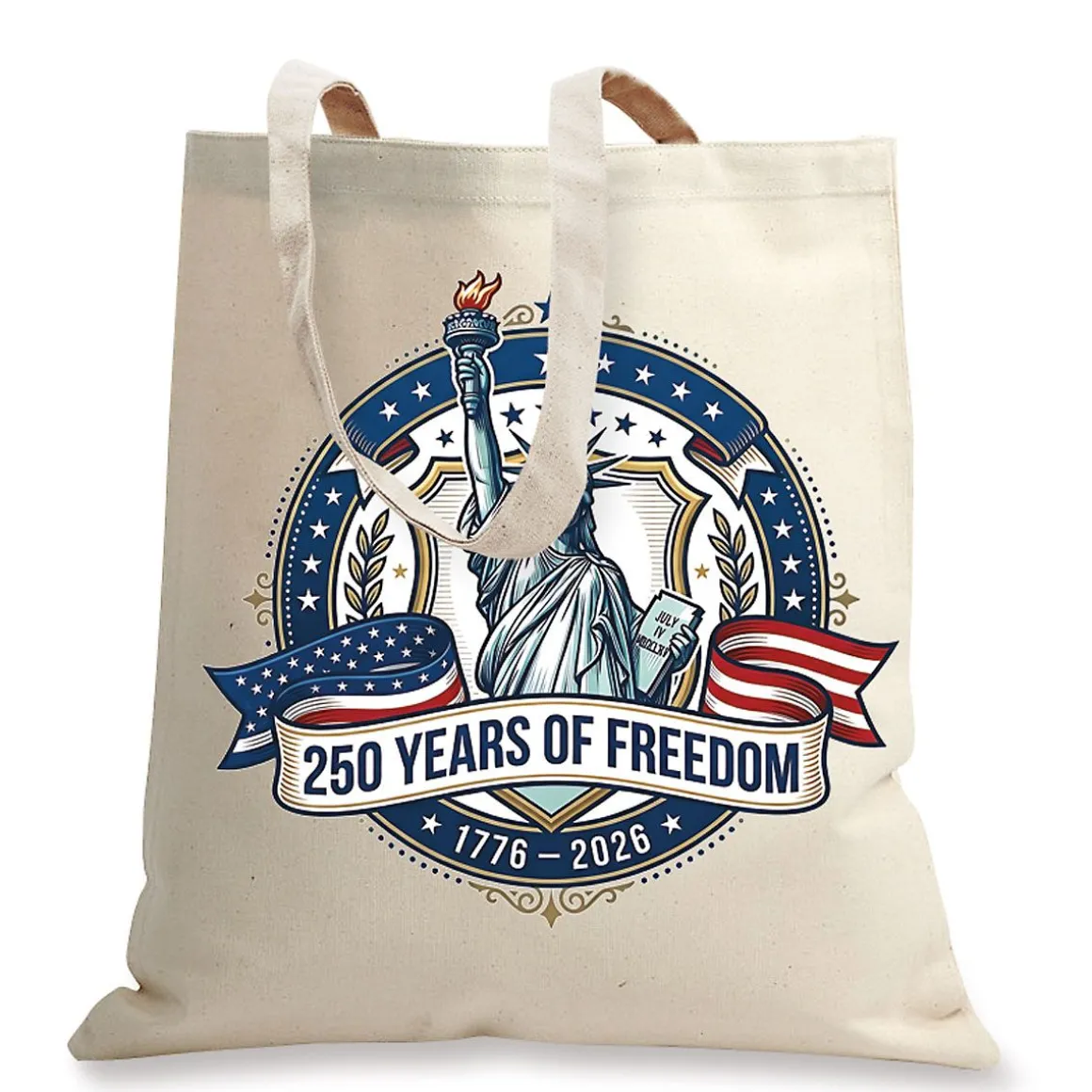 250 Years Liberty Canvas Tote