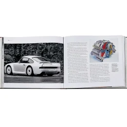 70 Years of Porsche Personalized Tan Leather-Bound Book