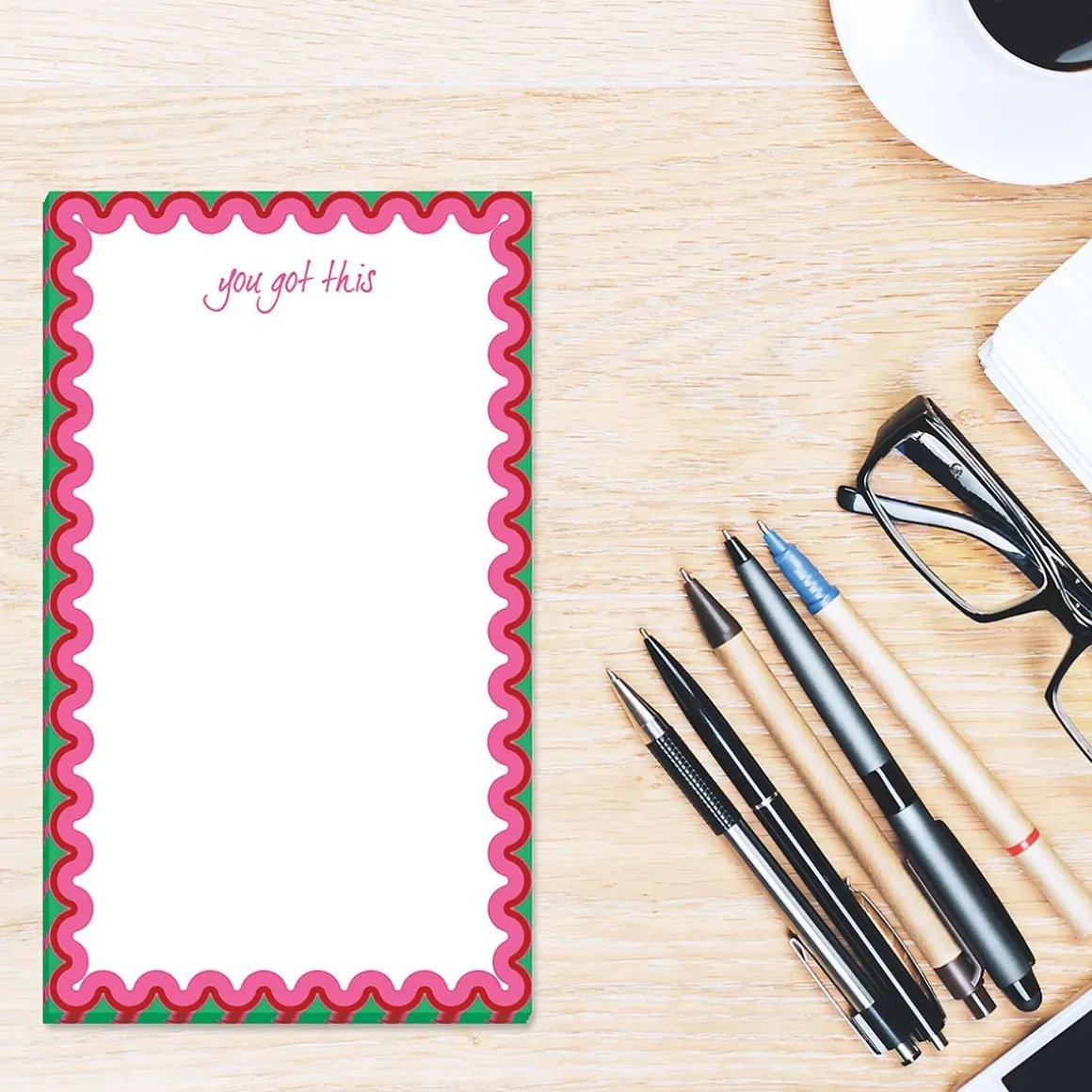You Got This Squiggles Notepad