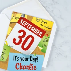 Your Day Birthday Personalized Card