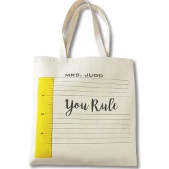 You Rule Personalized Canvas Tote